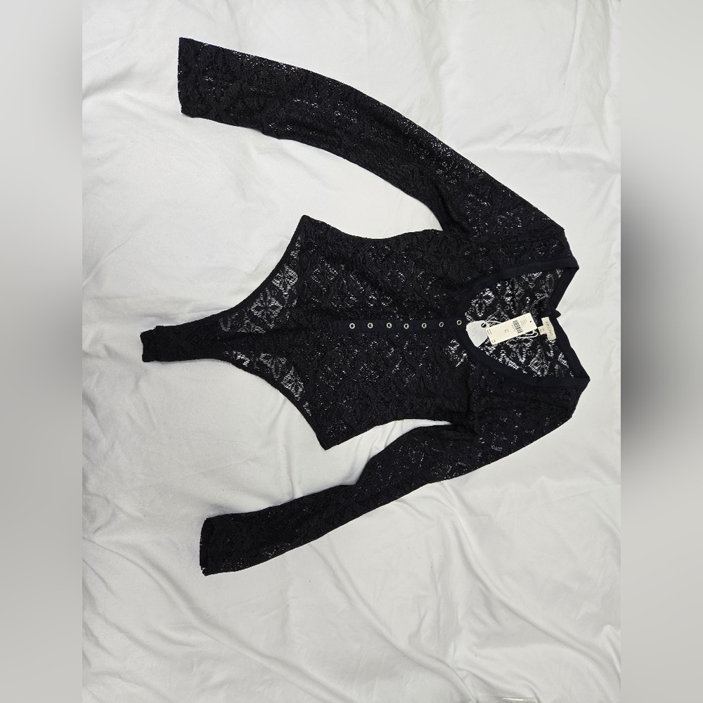 Black Lace Bodysuit